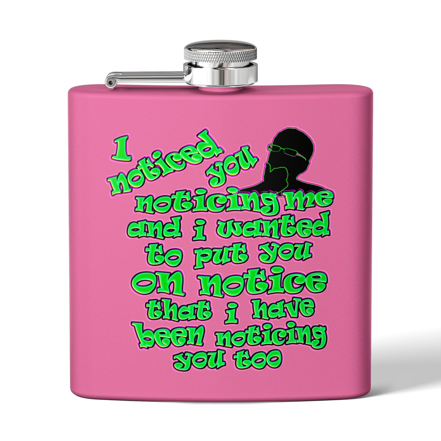 noticed you noticing - Stainless Steel Flask