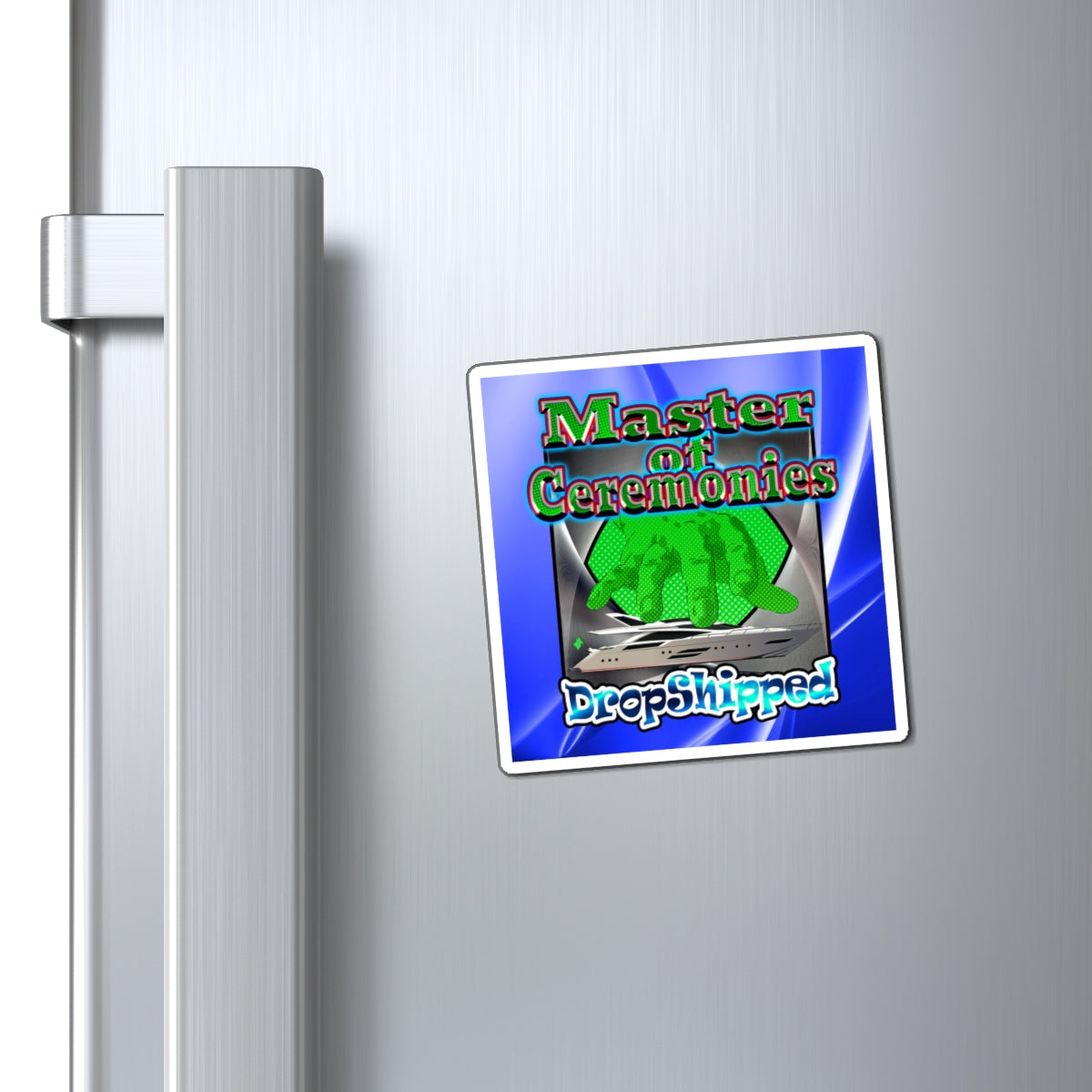 logo - Magnets - (blue-white wave)