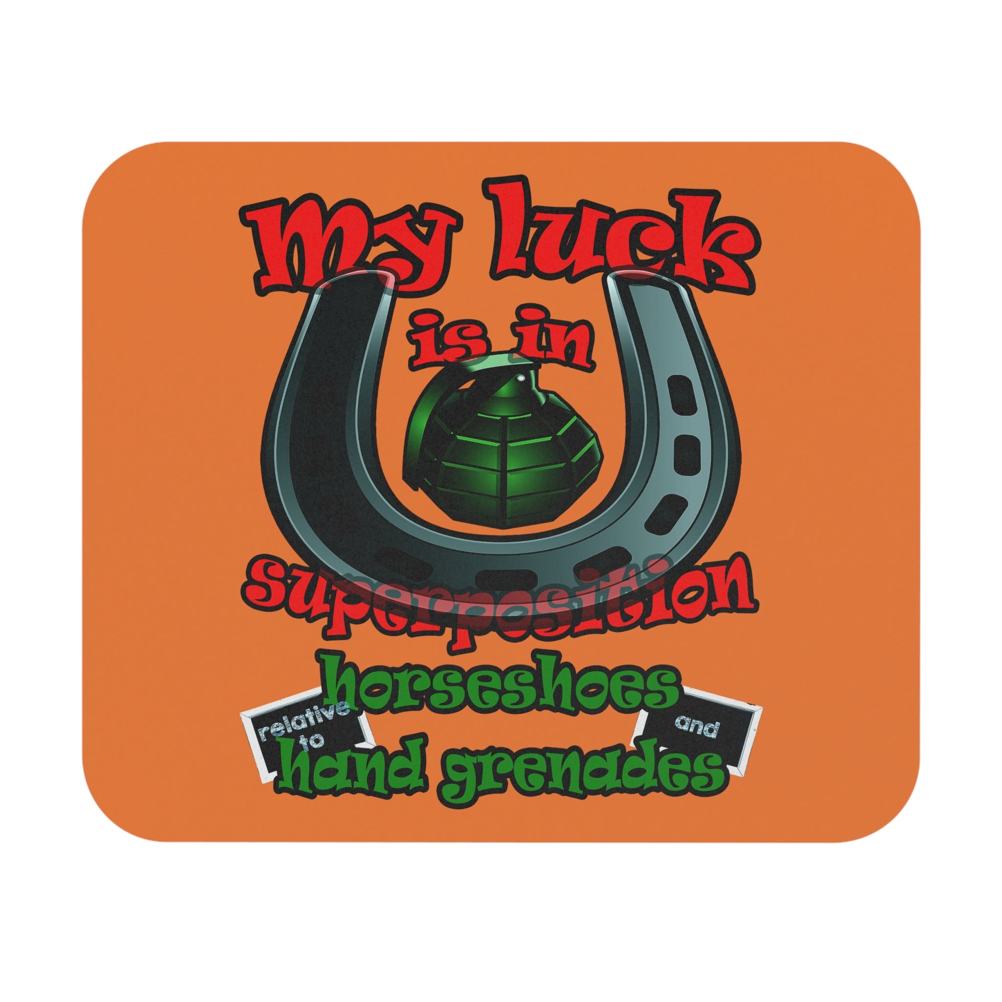 my luck - Mouse Pad (Rectangle) (crusta)
