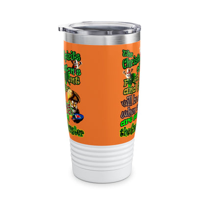 christmas spirits of boston - Ringneck Tumbler, 20oz (crusta)