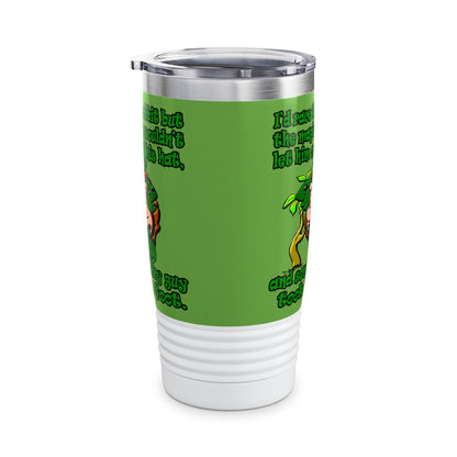 turtle race - Ringneck Tumbler, 20oz (green)