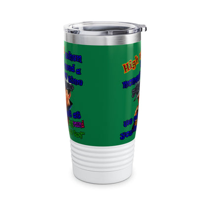 high noon - Ringneck Tumbler, 20oz (dark green)