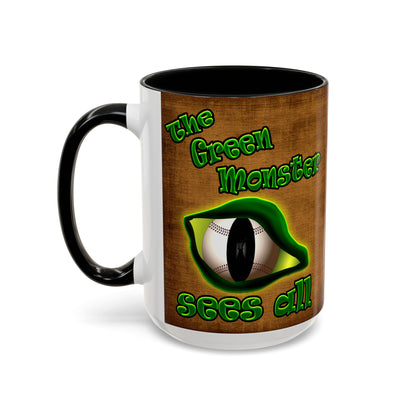 green monster - Accent Mug (brown papyrus)