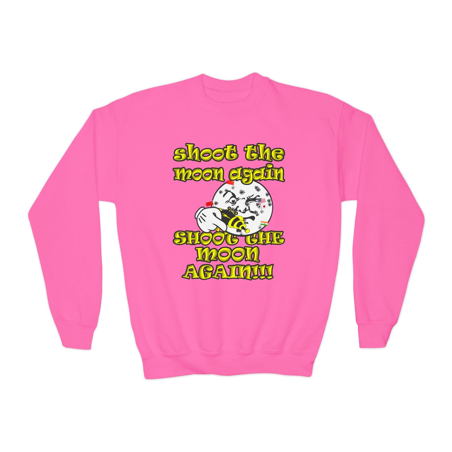 shoot the moon again - Youth Crewneck Sweatshirt
