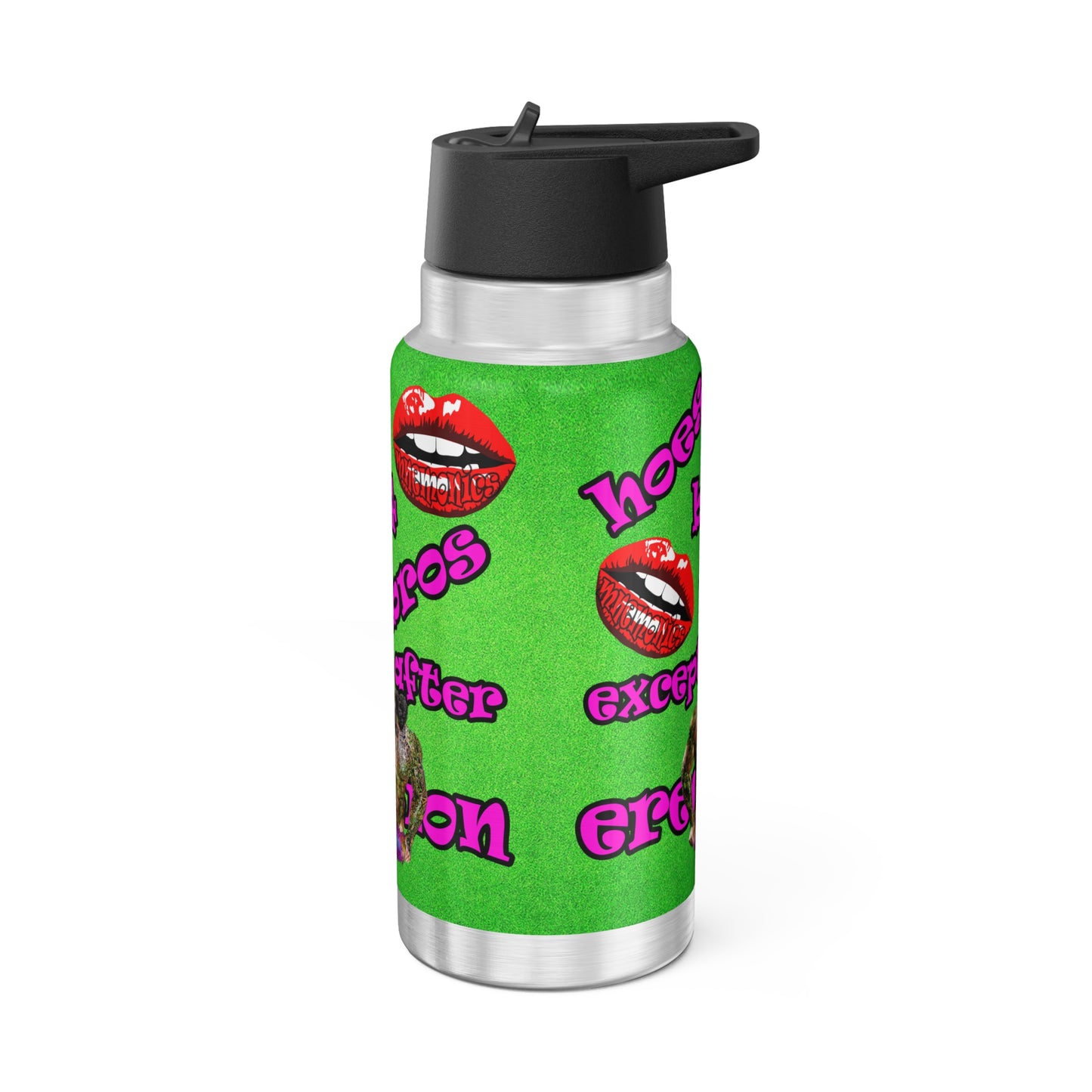 hoes b4 bros - Gator Tumbler, 32oz  (green turf)