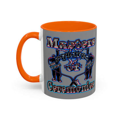em cee squared - Accent Mug (grey)