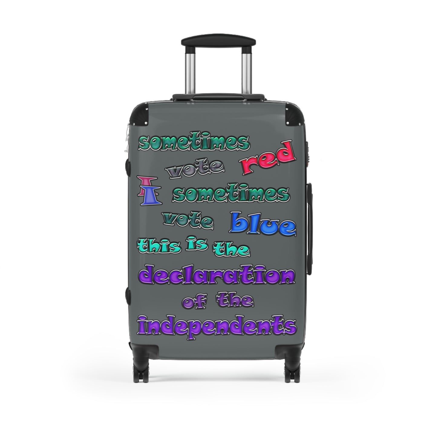 declaration of the independents - Suitcase (dark grey)