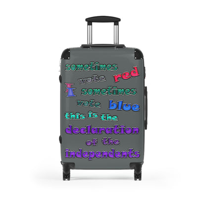 declaration of the independents - Suitcase (dark grey)
