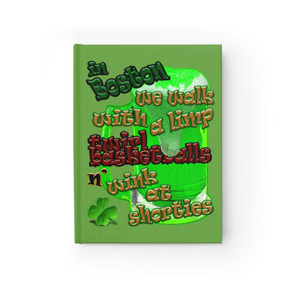 celtics logo - journal-lined (green)