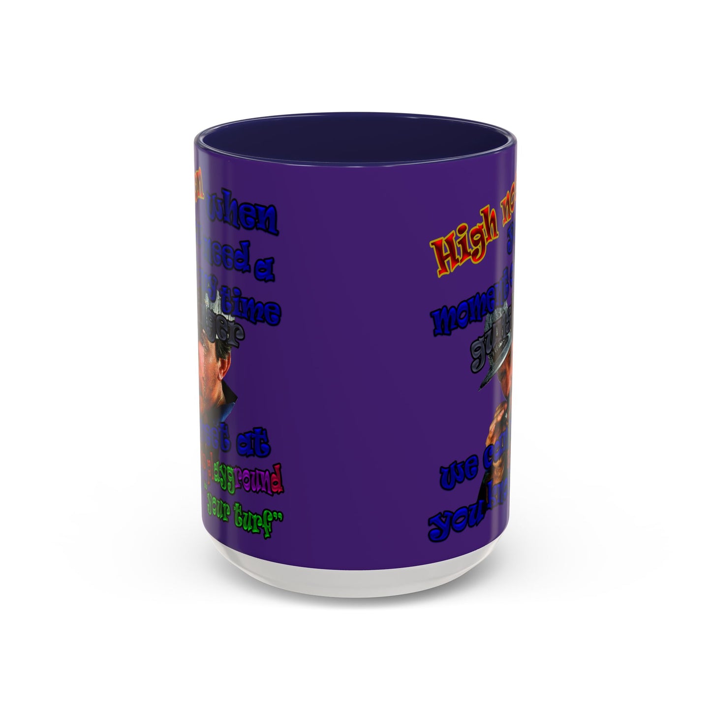 high noon - Accent Mug (purple)