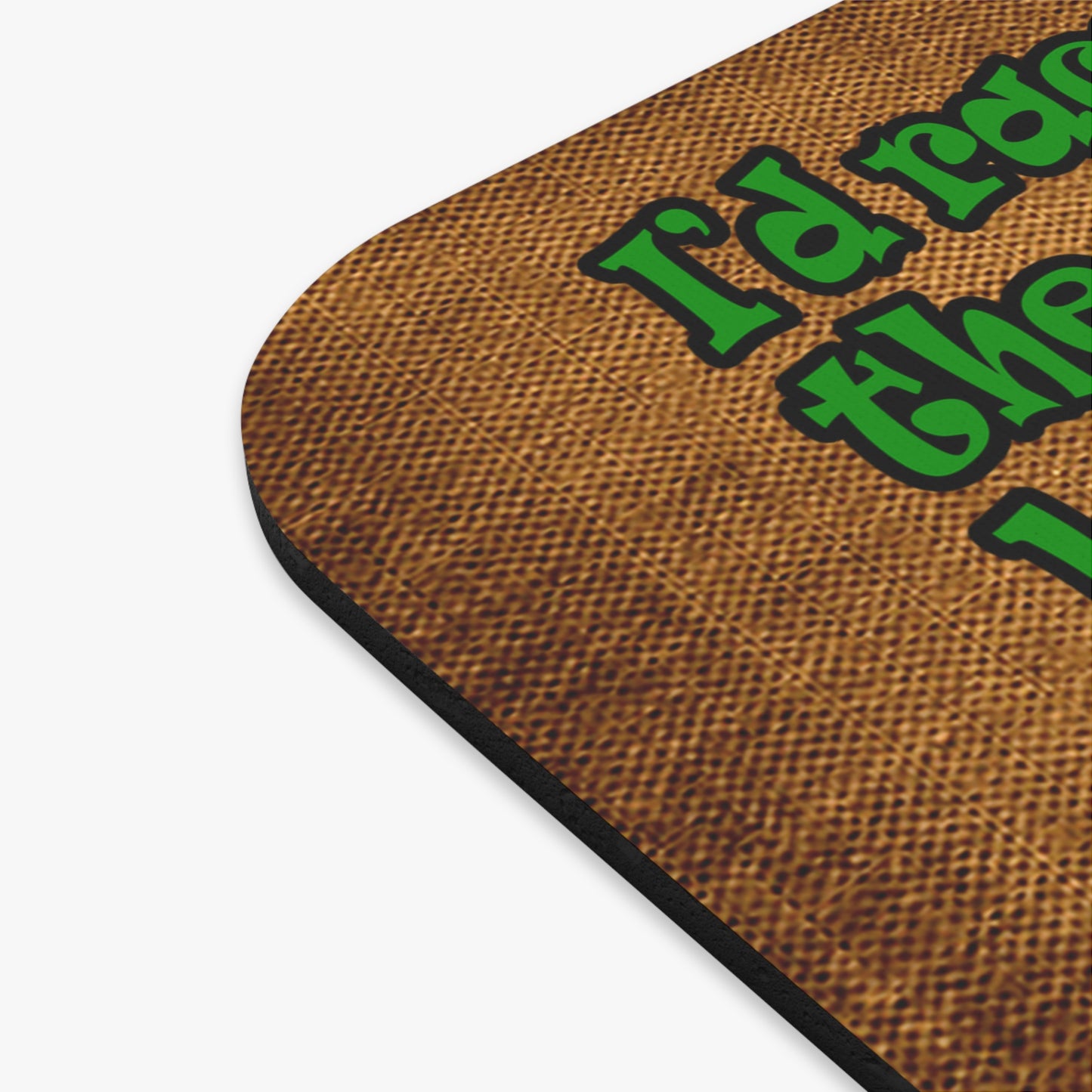 turtle race - Mouse Pad (Rectangle) (brown papyrus)