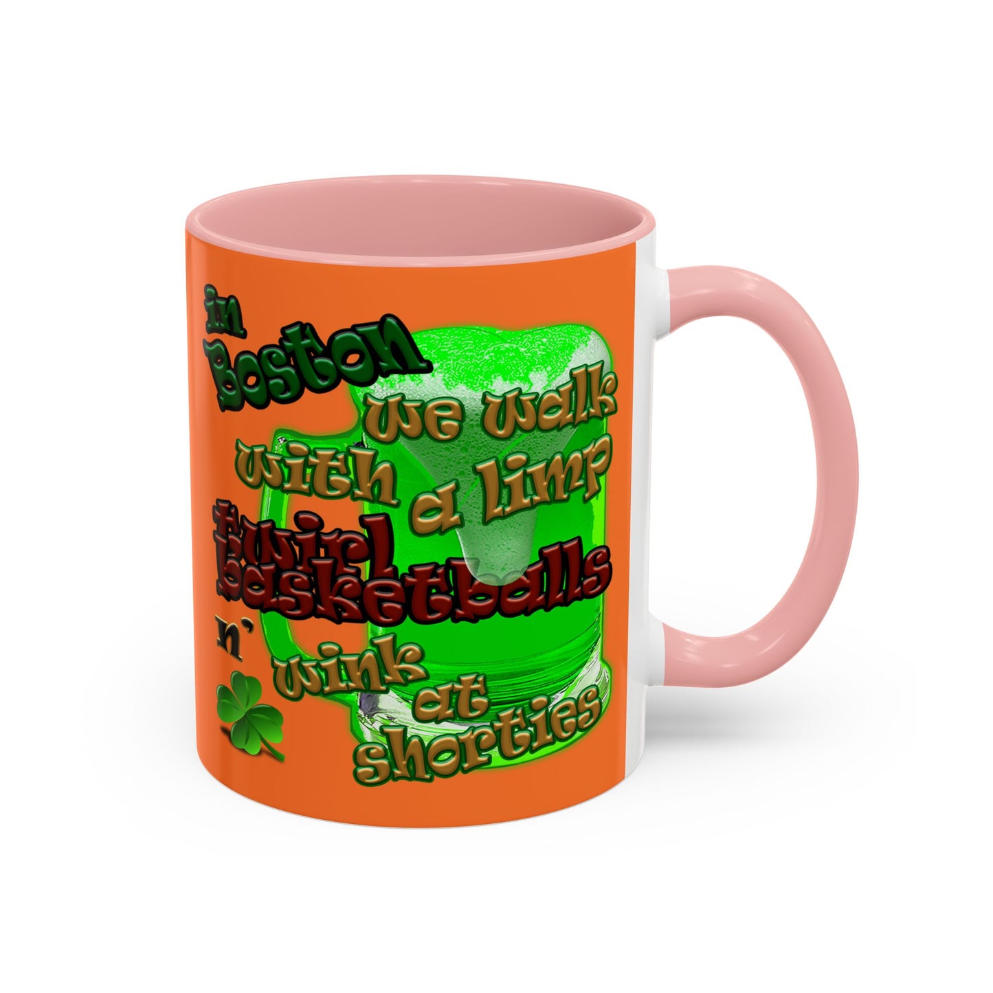 celtics logo - Accent Mug (crusta)