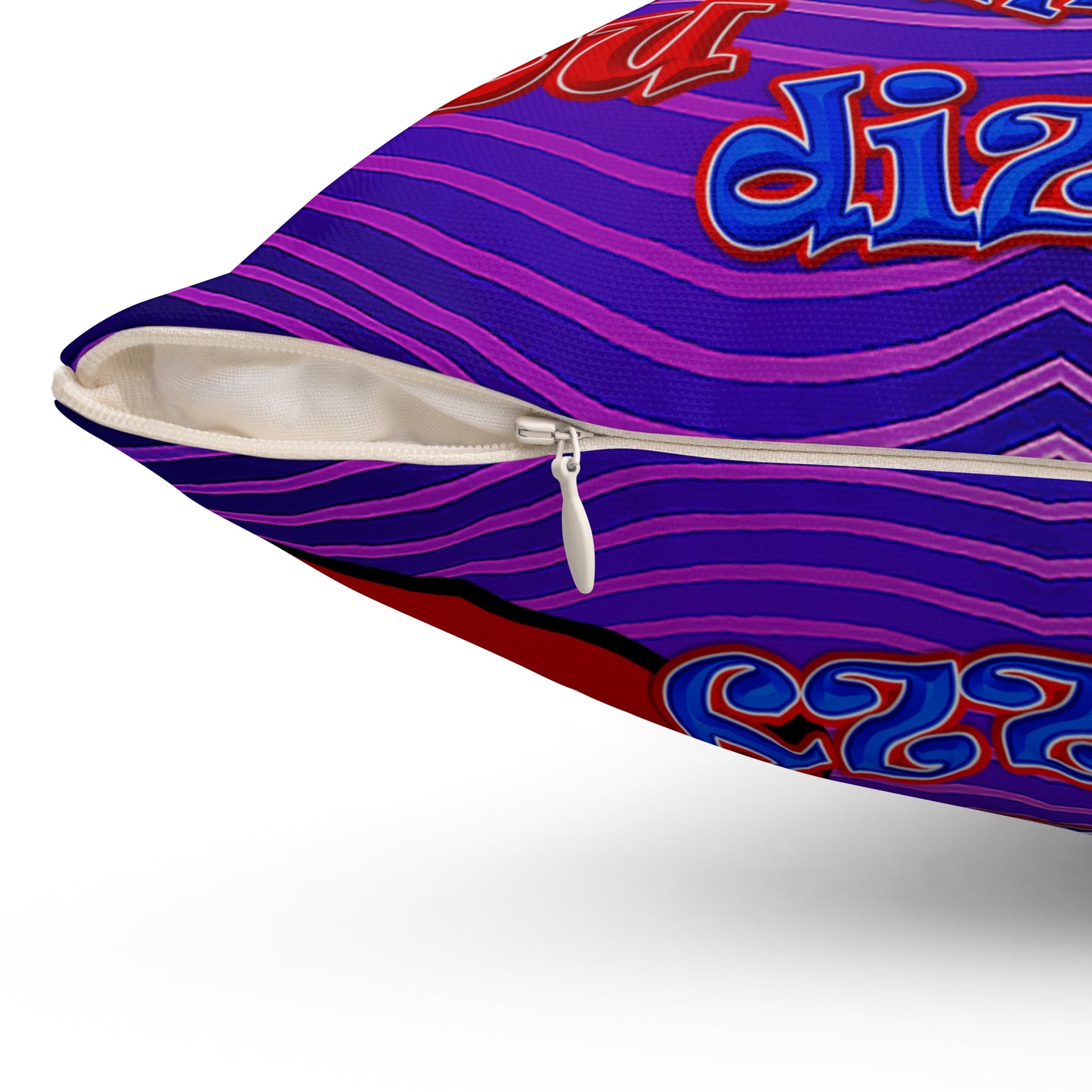 santa's shoes - Spun Polyester Square Pillow - (purple wave)