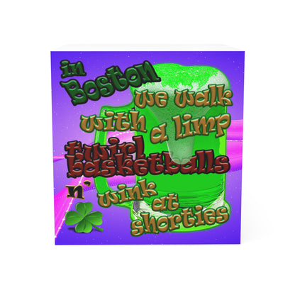 celtic's logo - note cube (purple-pink wave)