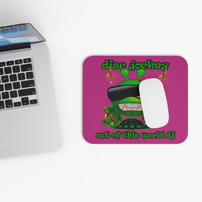 disc jockey - Mouse Pad (Rectangle) (pink)