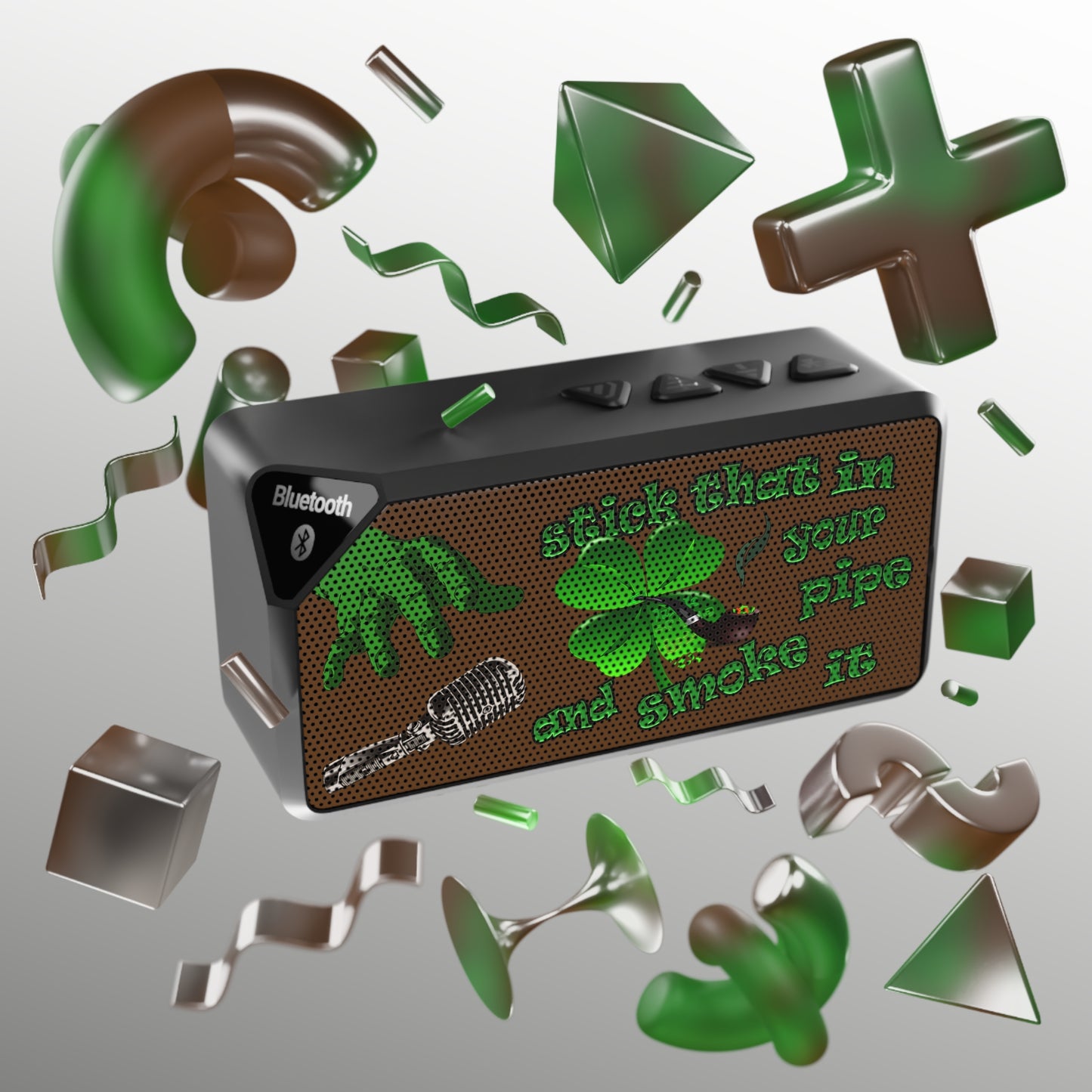 stick that in your pipe and smoke it - Jabba Bluetooth Speaker (brown)