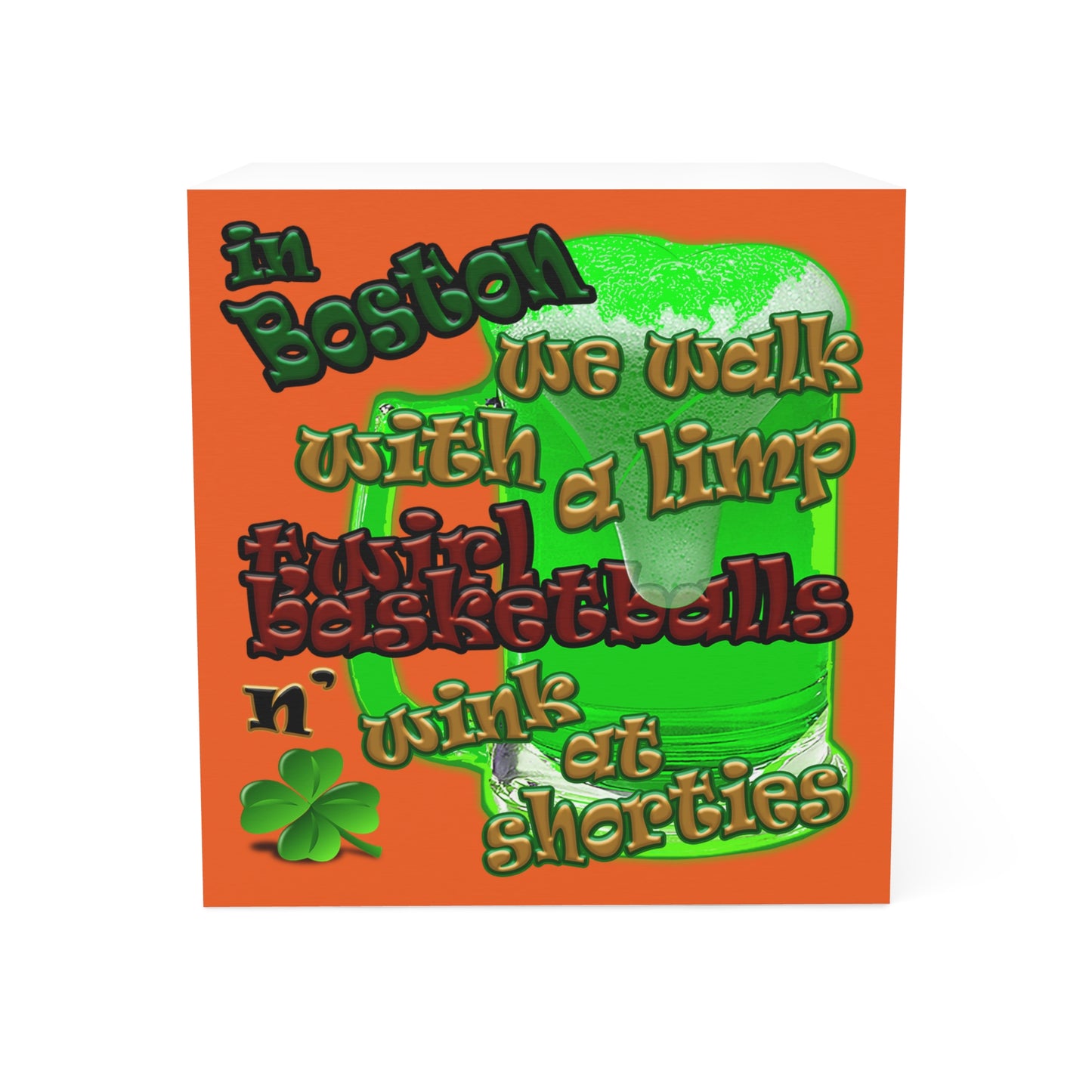 celtic's logo - note cube (orange)