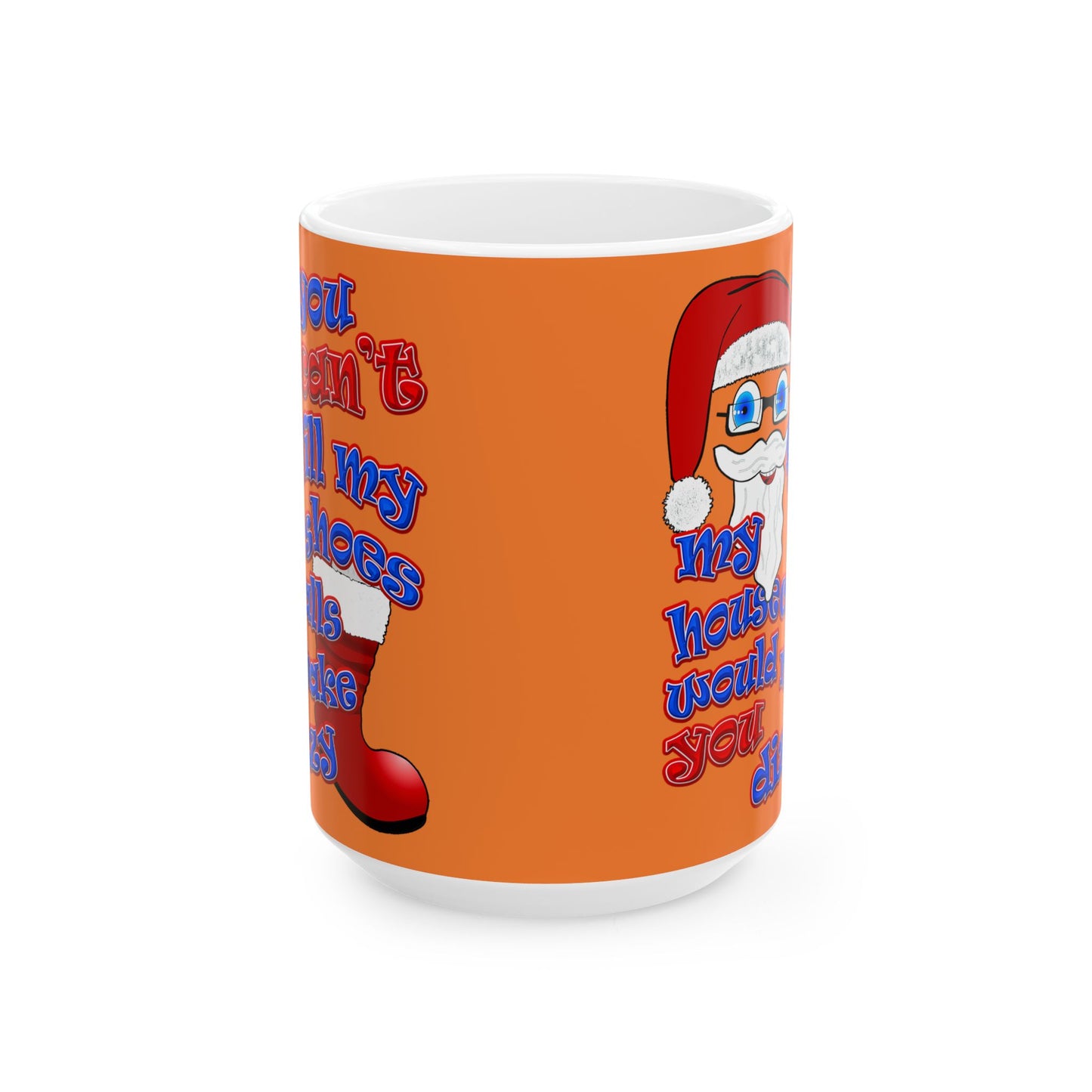 santa's shoes - White Mug (crusta)
