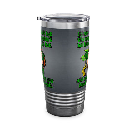 turtle race - Ringneck Tumbler, 20oz (grey-light grey)