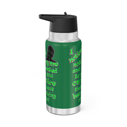 noticed you noticing - Gator Tumbler, 32oz (dark green)