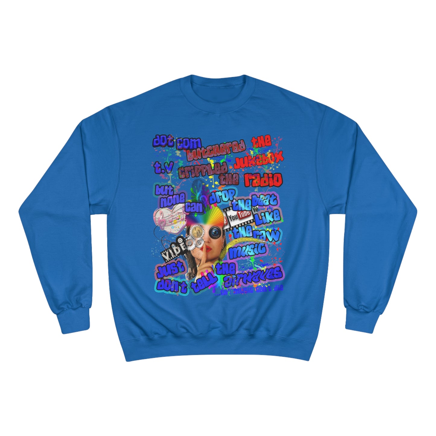 drop the beat - Champion Sweatshirt