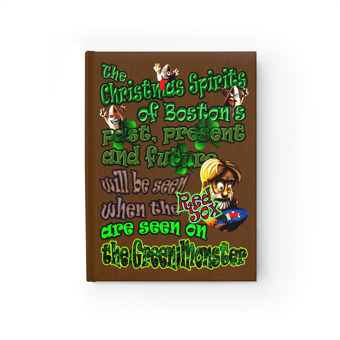 christmas spirits of boston - journal-blank (brown)