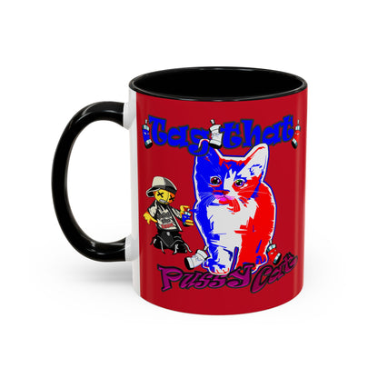 tag that - Accent Mug (dark red)