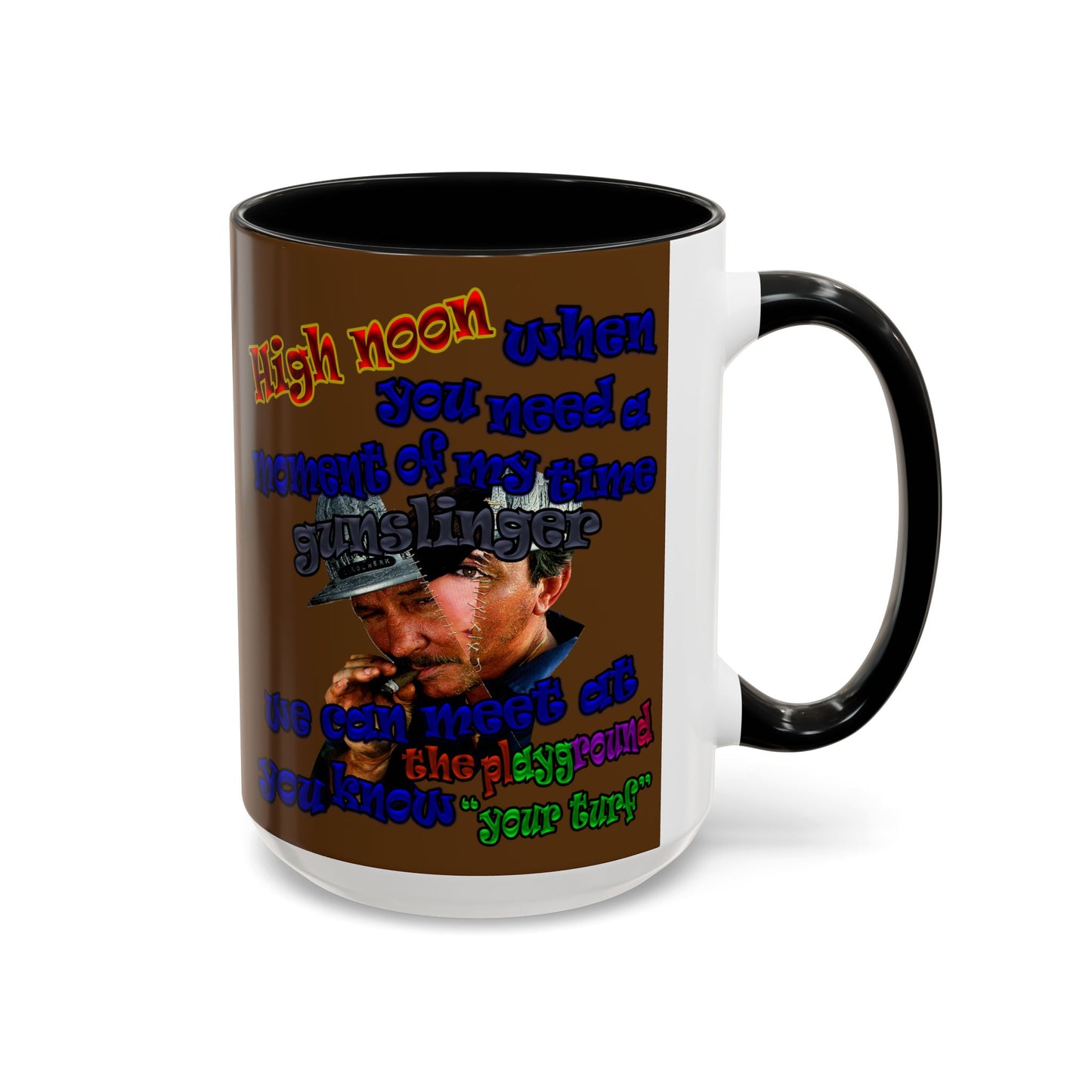 high noon - Accent Mug (brown)