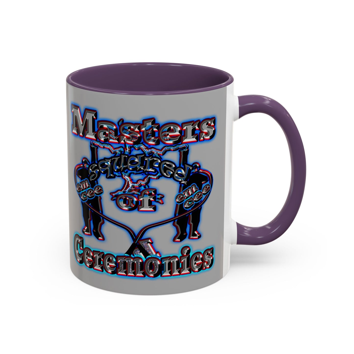em cee squared - Accent Mug (light grey)