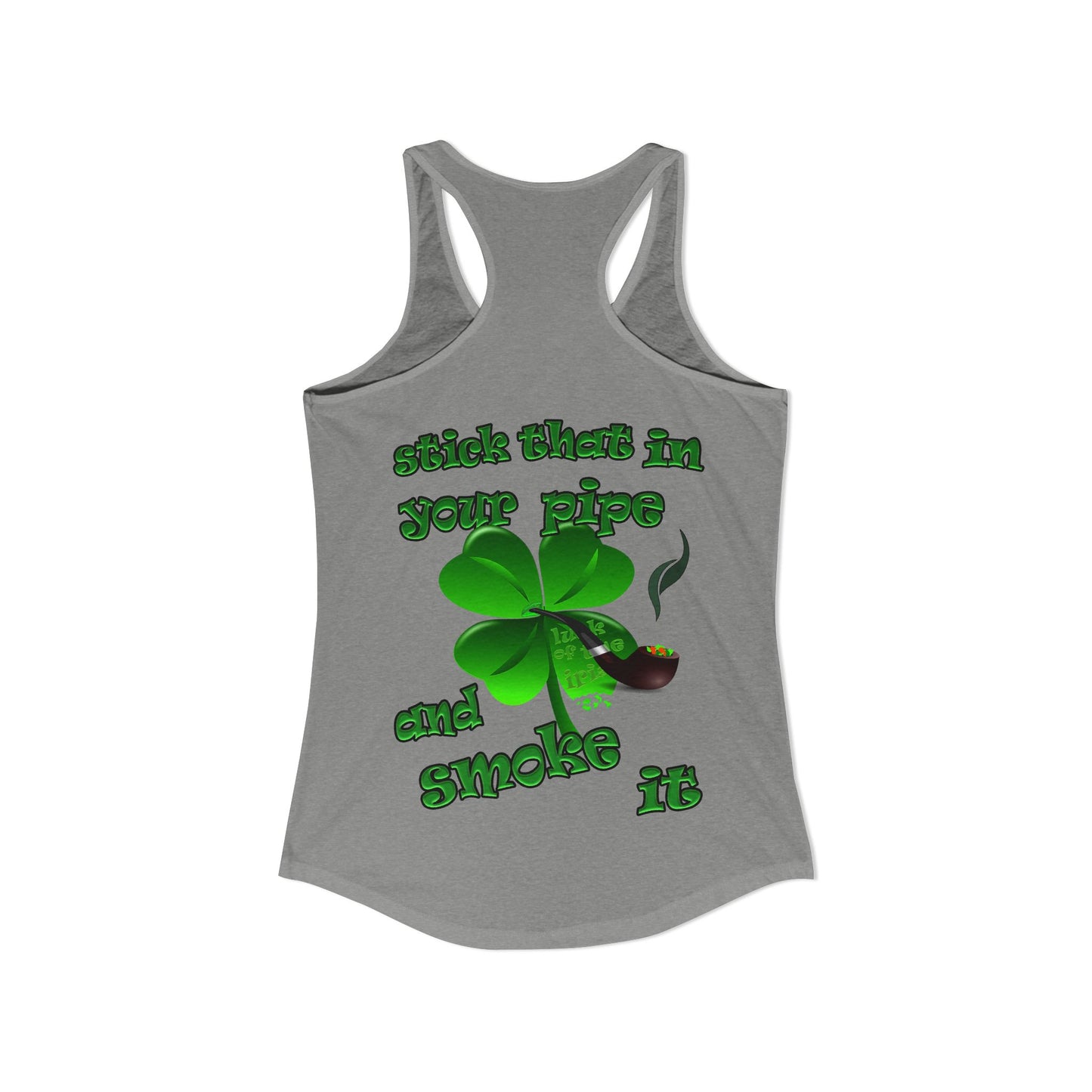 celtics logo - Women's Ideal Racerback Tank