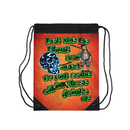 og - Drawstring Bag (burnt orange)