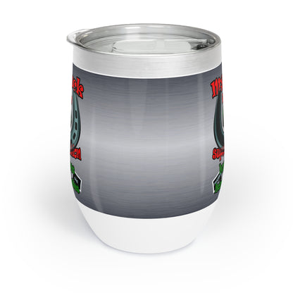 my luck - Chill Wine Tumbler (brushed nickel)