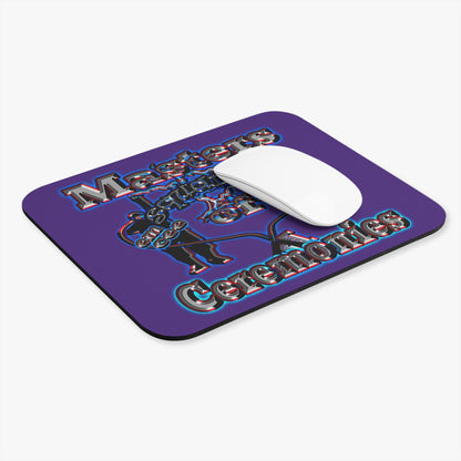 em cee squared - Mouse Pad (Rectangle) (purple)