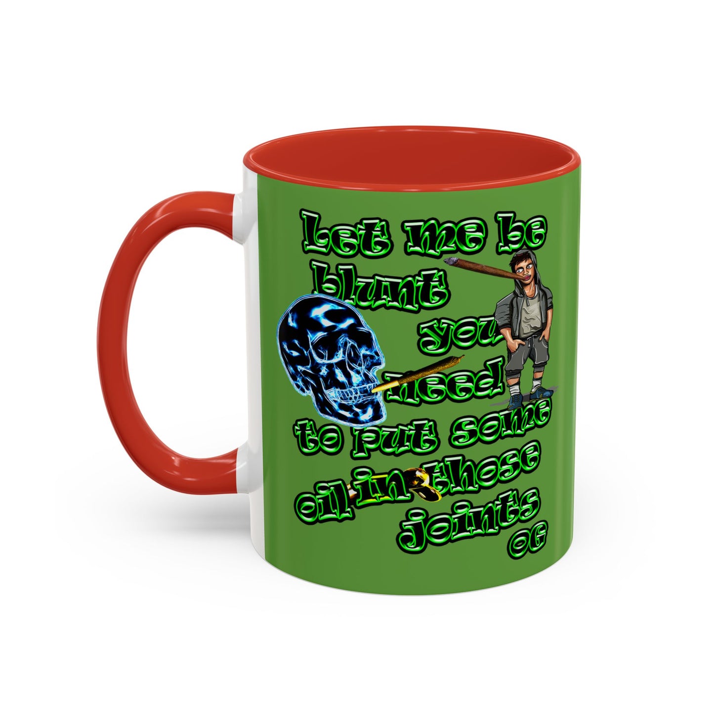 og - Accent Mug (green)