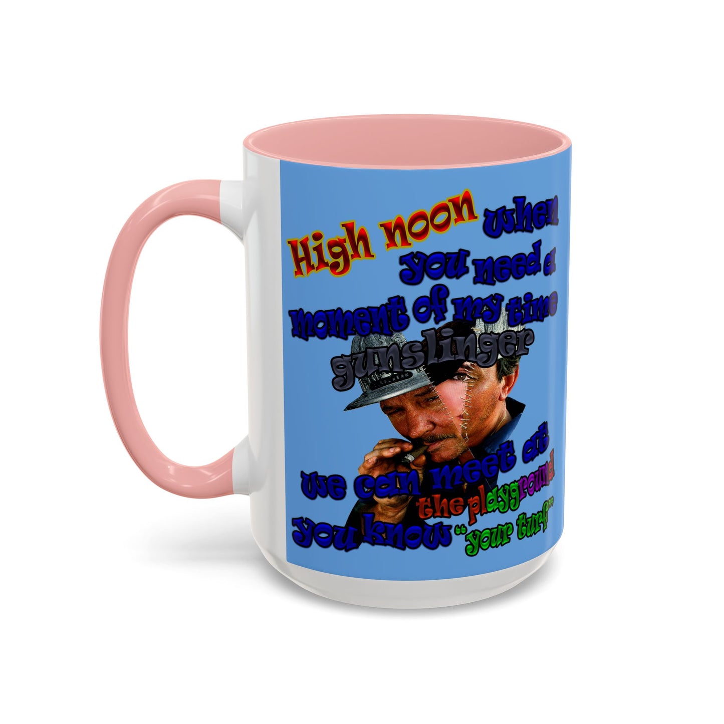 high noon - Accent Mug (light blue)