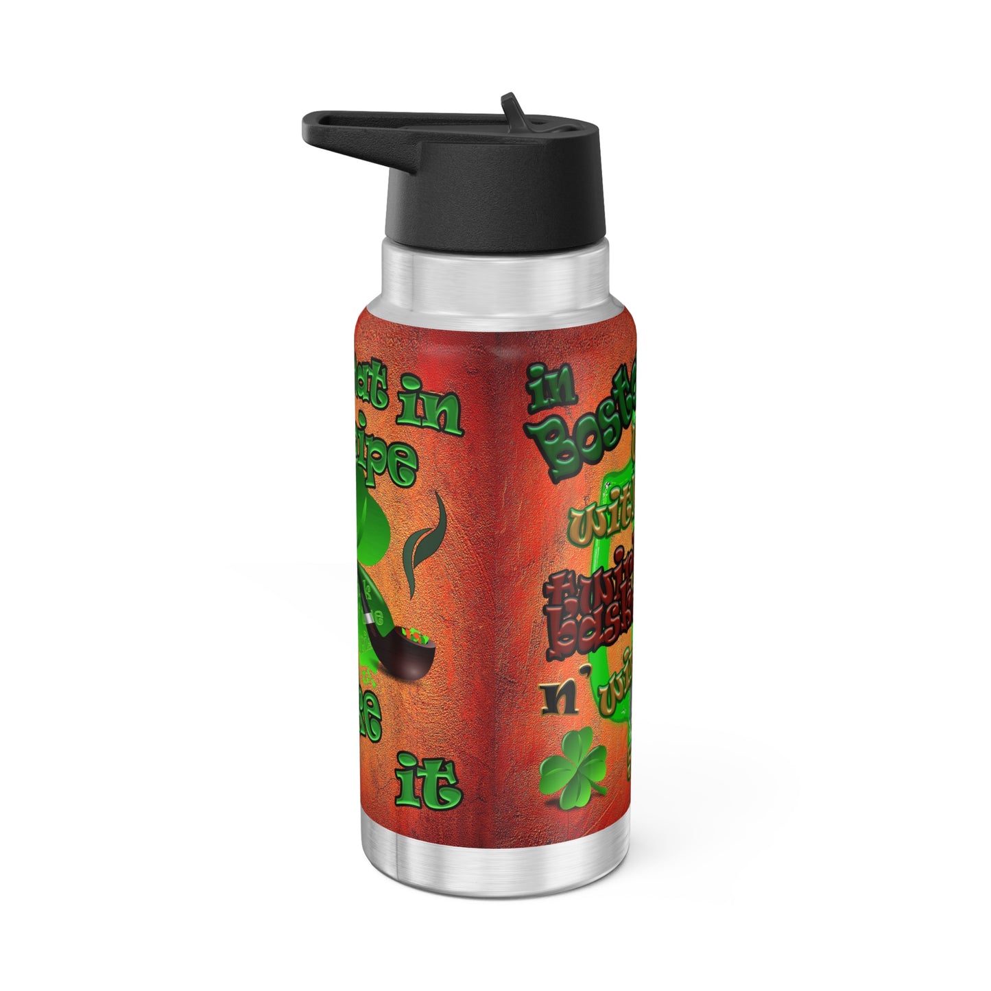 celtics logo - Gator Tumbler, 32oz  (burnt orange)