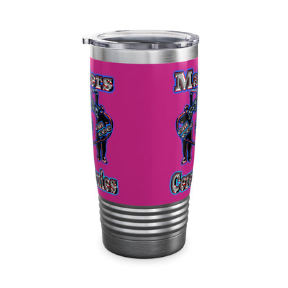 em cee squared - Ringneck Tumbler, 20oz (pink)