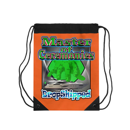 logo - Drawstring Bag (orange)
