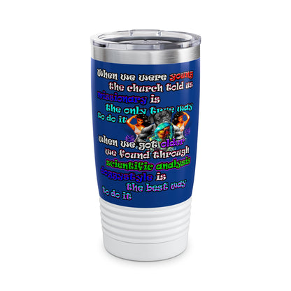 doggystyle - Ringneck Tumbler, 20oz (dark blue)