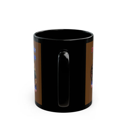 rw&b lives matter - Black Mug (brown)