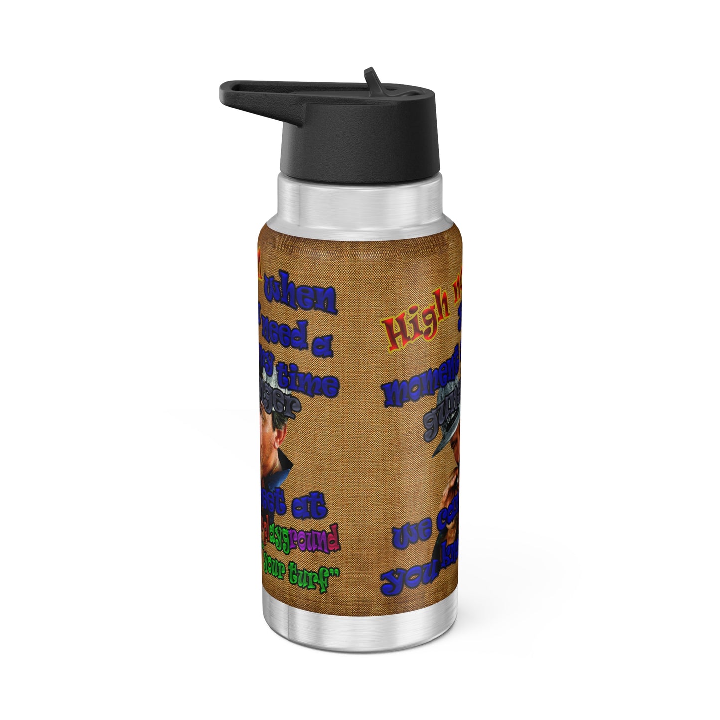 high noon - Gator Tumbler, 32oz  (brown papyrus)