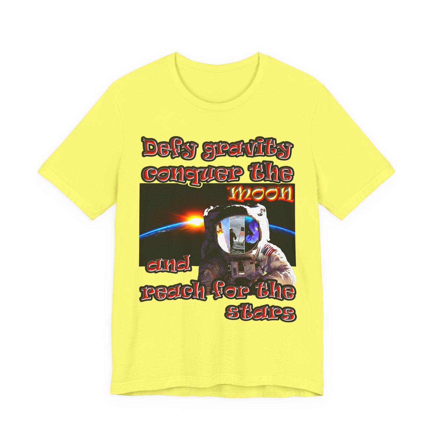 defy conquer reach - Unisex Jersey Short Sleeve Tee