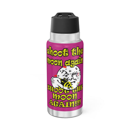 shoot the moon again - Gator Tumbler, 32oz (pink)