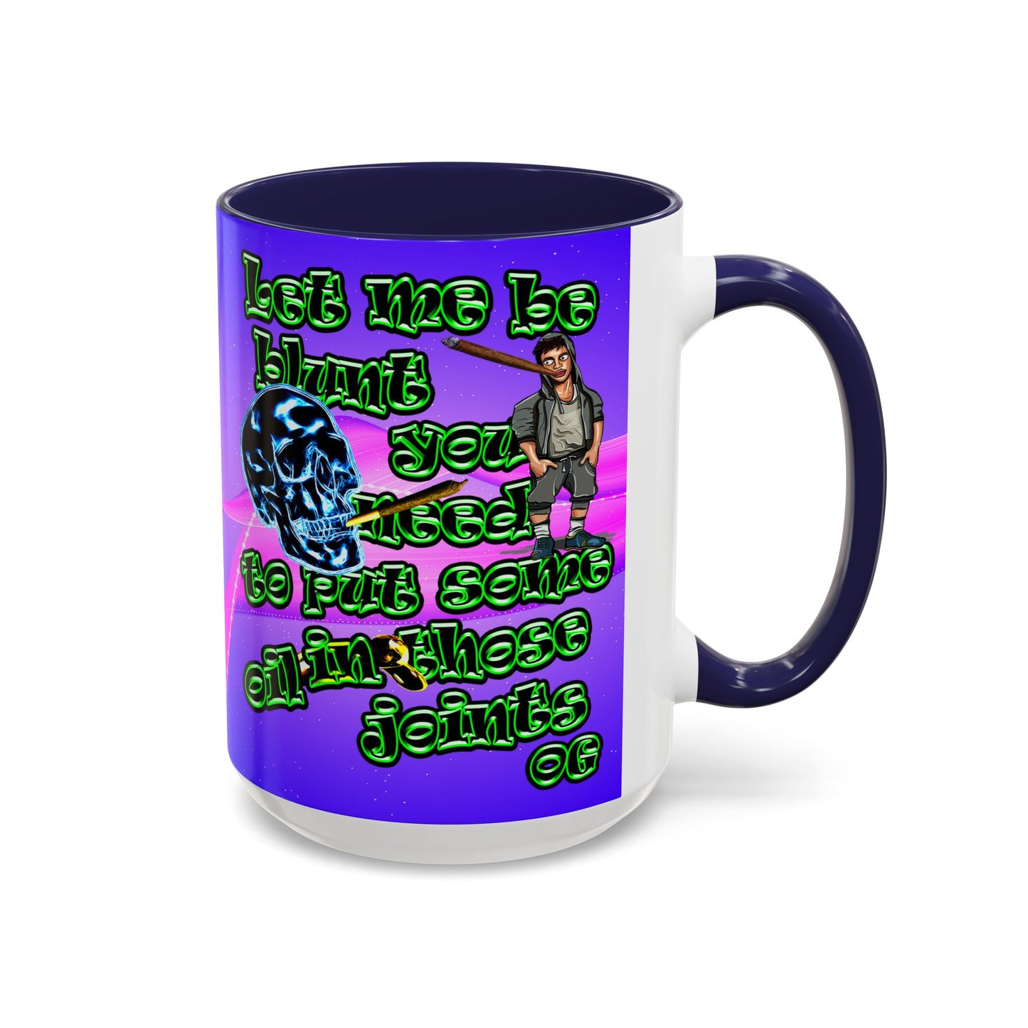 og - Accent Mug (purple-pink wave)