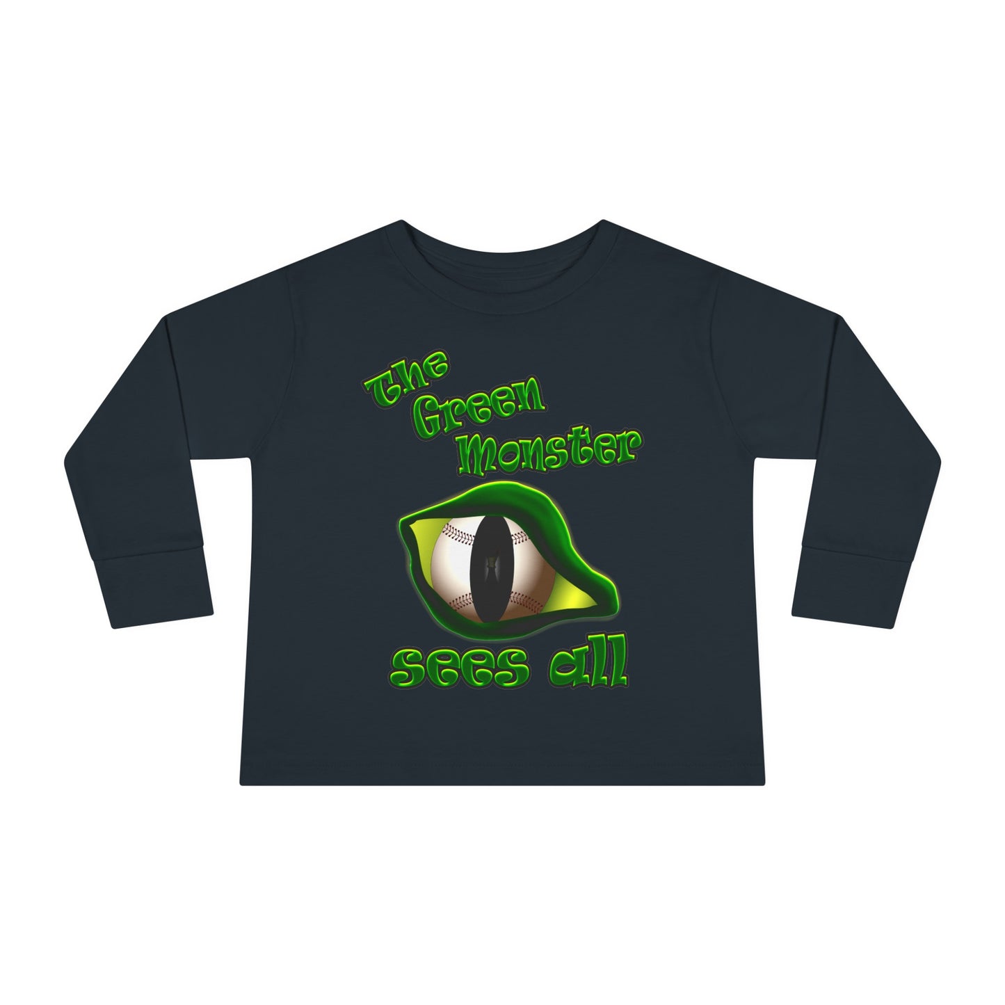 green monster - Toddler Long Sleeve Tee