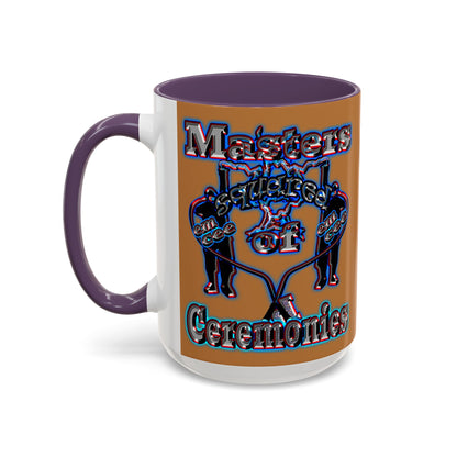 em cee squared - Accent Mug (light brown)