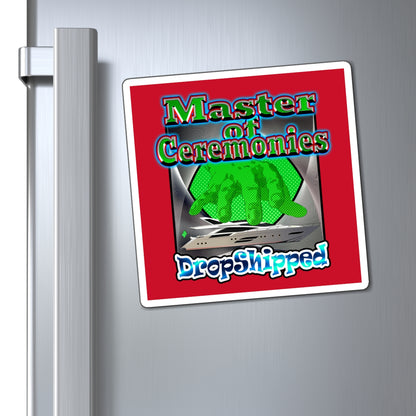 logo - Magnets - (dark red)