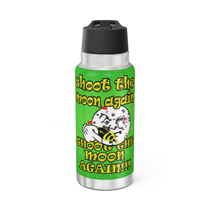 shoot the moon again - Gator Tumbler, 32oz  (green turf)