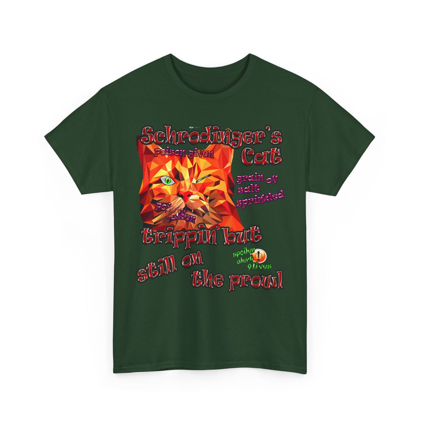 schrodinger's cat - Unisex Heavy Cotton Tee