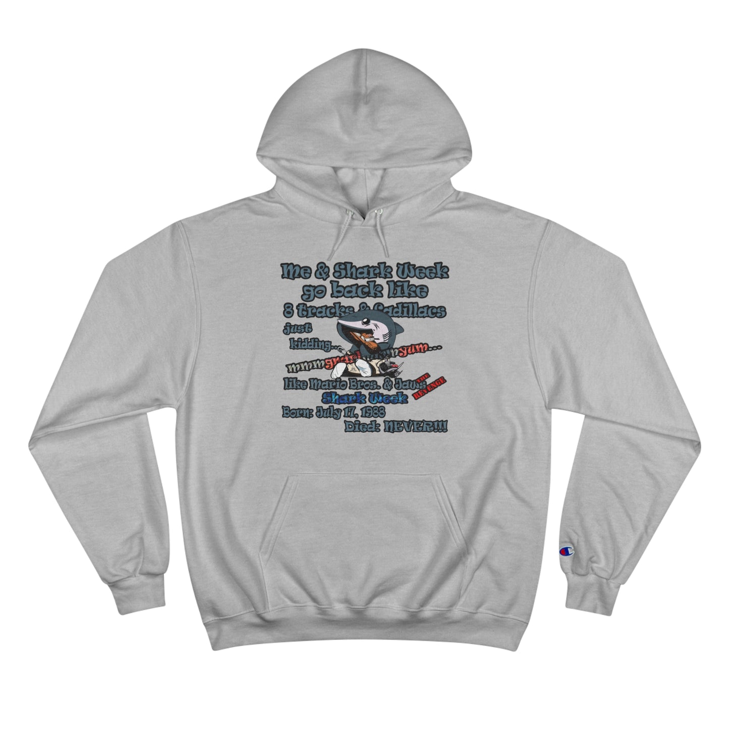 shark week - Champion Hoodie